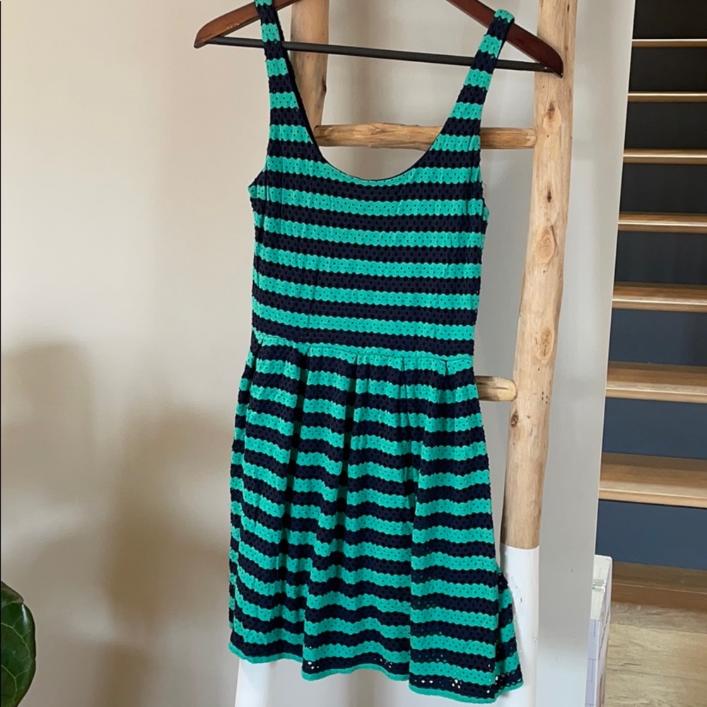 Eyelet Tank Dress